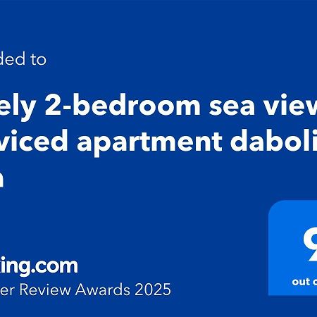 Lovely 2-Bedroom Sea View Serviced Apartment Dabolim Goa Εξωτερικό φωτογραφία